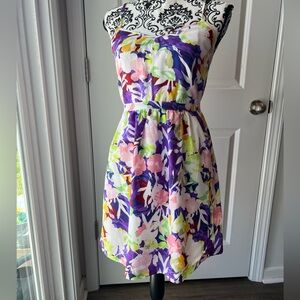 J crew Floral Spaghetti Strap Sundress. Size 4
